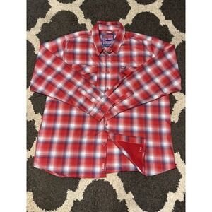 Dixxon Flannel  Men Large Red SUMMIT RACING Limited Sold Out Workwear Biker XXL